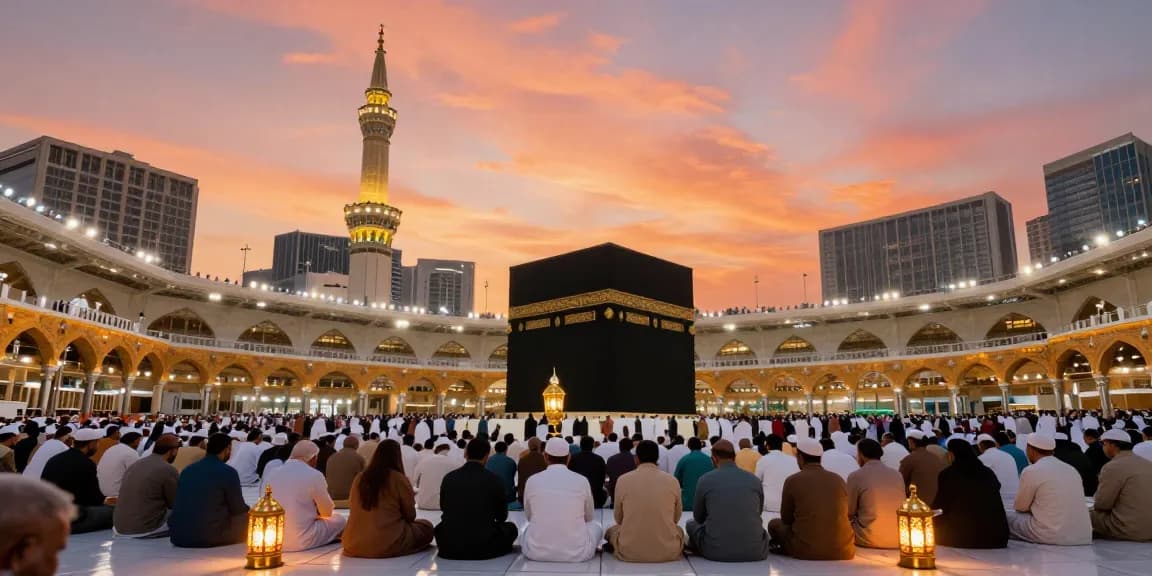 Umroh Itikaf experience at Masjidil Haram during Ramadan, travel guide.