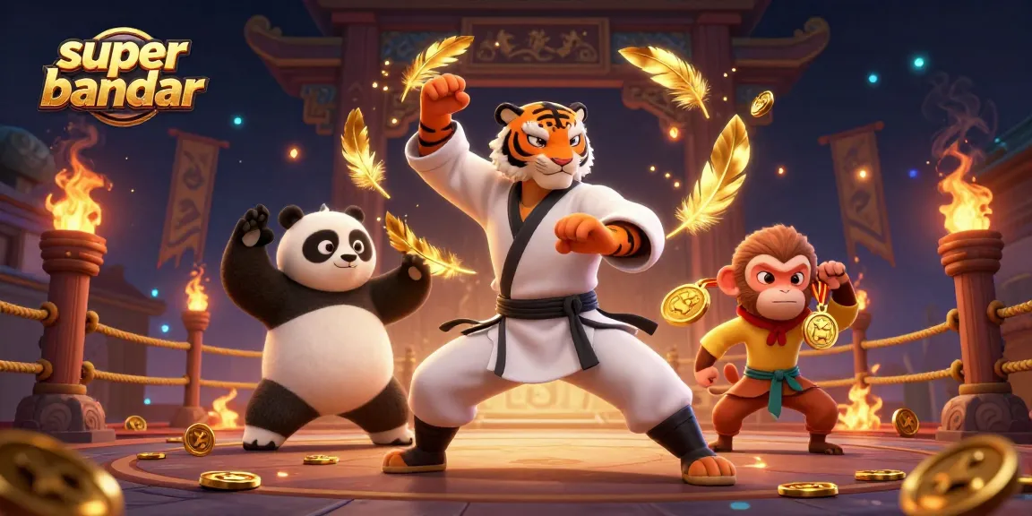 super bandar dalam permainan kasino, harimau kung fu dan siswa monyet mencuri medali emas