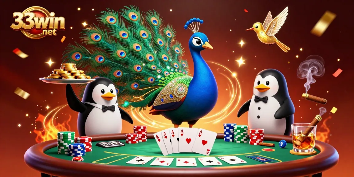 Engage in exciting gameplay at 33win net with vibrant characters and dynamic casino elements