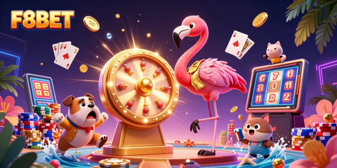 Experience thrilling gaming with F8BET, where excitement meets prizes in a vibrant casino scene.