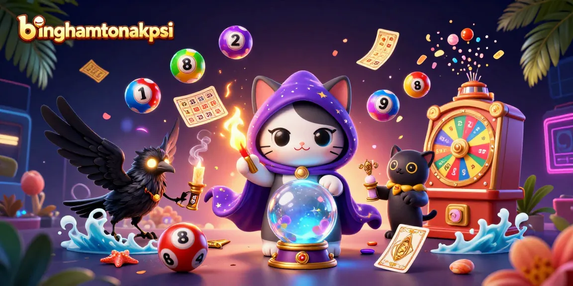 Engaging binghamtonakpsi illustration with mystic elements for an interactive gambling experience.