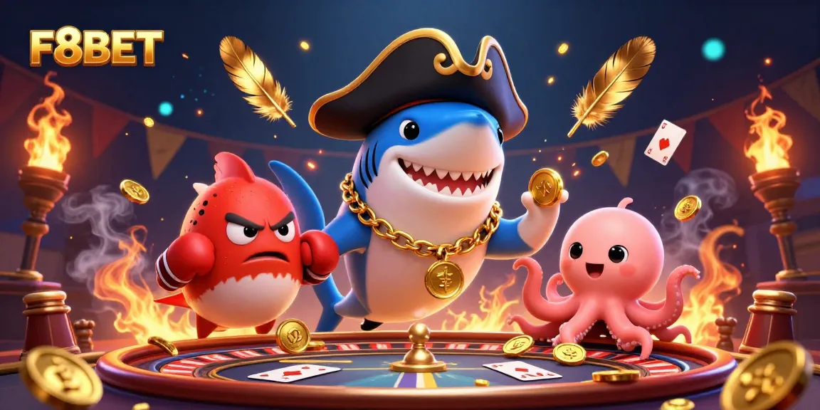 Experience live action in F8BET's dynamic casino world with exciting characters and games.