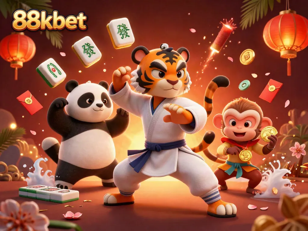 Experience exciting gameplay at 88kbet with vibrant characters and casino-themed elements.