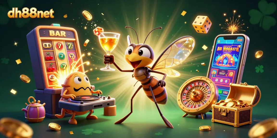 Experience thrilling gaming moments at dh88net with immersive casino elements and vibrant 3D characters.