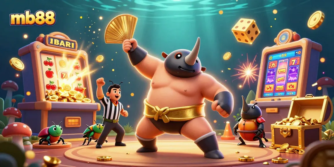 Experience winning with mb88 in a vibrant online casino scene showcasing exciting gaming action.