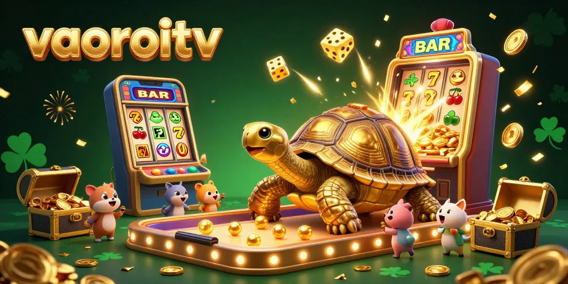Experience exciting gaming at vaoroitv with vibrant 3D casino scenes bursting with energy and detail.
