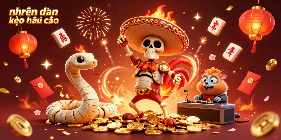 Engage in nhận định kèo nhà cái with festive characters and dynamic gambling elements for an electrifying betting experience.