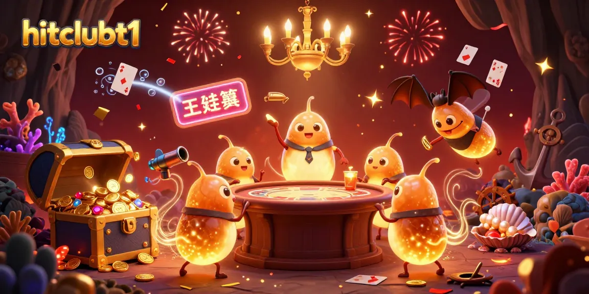 Discover unique games and engaging experiences at hitclubt1, featuring vibrant casino elements.