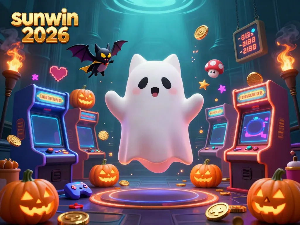 Experience thrilling gameplay with sunwin 2026 in this vibrant casino scene featuring friendly characters.