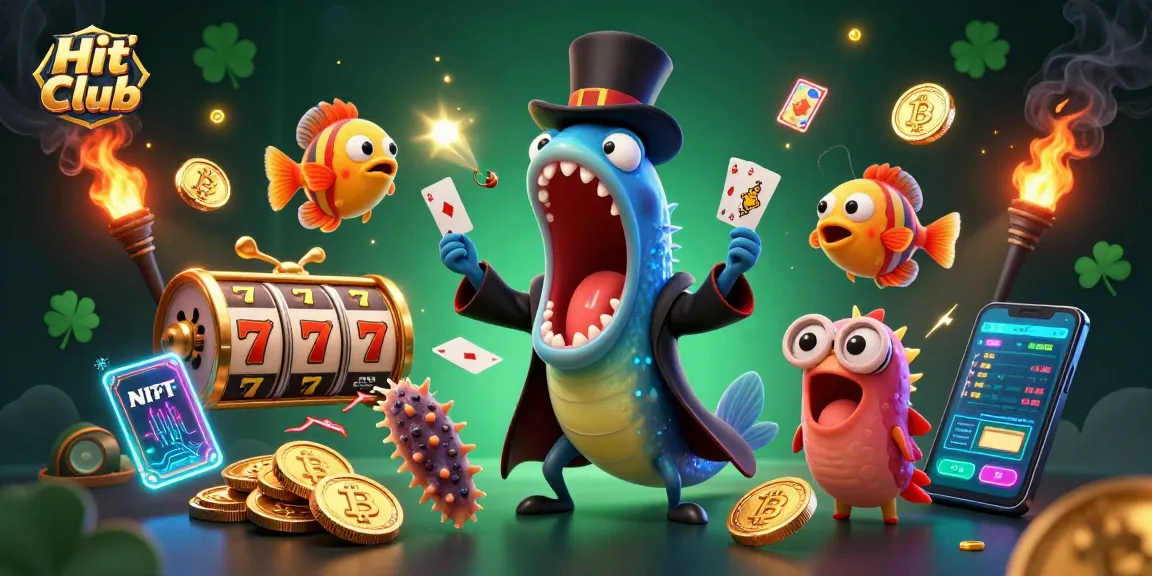 Hit Club invites players to enjoy slots with magical sea creature performances and crypto elements.