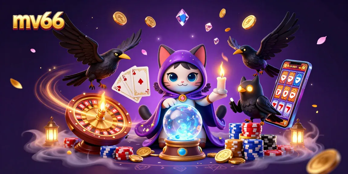 Experience the thrilling mv66 casino atmosphere with enchanting characters and vibrant gaming elements.