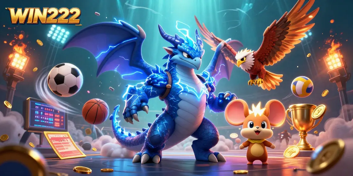 Experience thrilling gameplay at WIN222 with dynamic sports visuals and captivating characters.