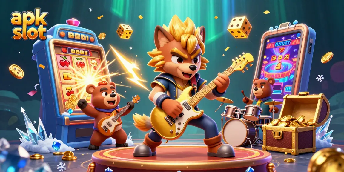 Permainan apk slot memberi pengalaman mendebarkan dengan simbol keberuntungan dan kemenangan.