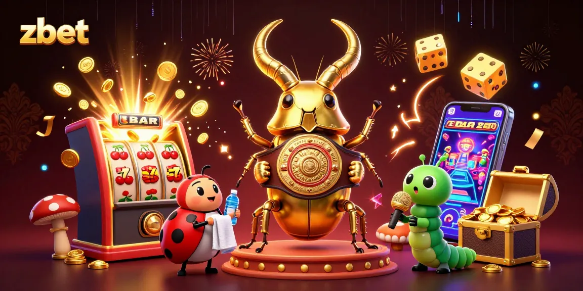 Engage with zbet in this vibrant casino-themed illustration featuring lively characters and dynamic gaming elements.