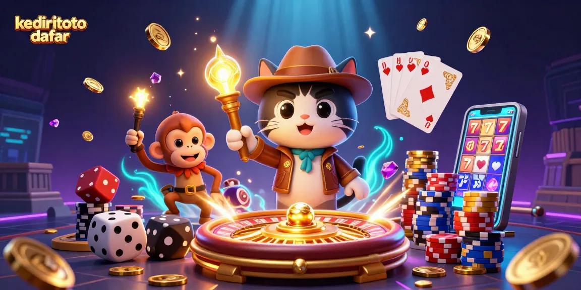 Kediritoto daftar terbaru menampilkan petualangan online di dunia kasino yang seru dan penuh aksi.