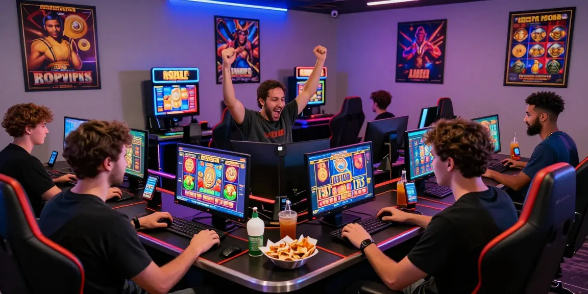 Engaging players celebrating a jackpot win while using Withdraw Bola88 in a vibrant online gaming atmosphere.