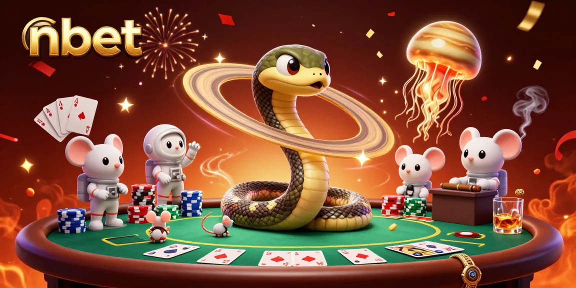 Engaging cosmic roulette scene with nbet featuring playful characters betting in a vibrant digital casino