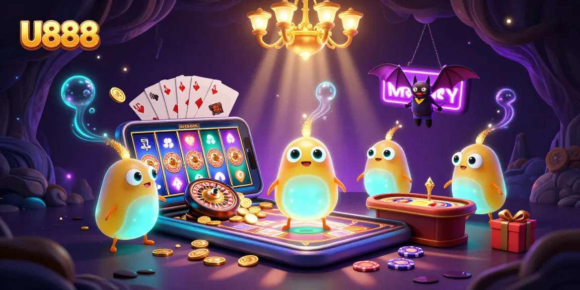 Experience vibrant gameplay in the U888 cave casino, where glowworms illuminate thrilling slot adventures.