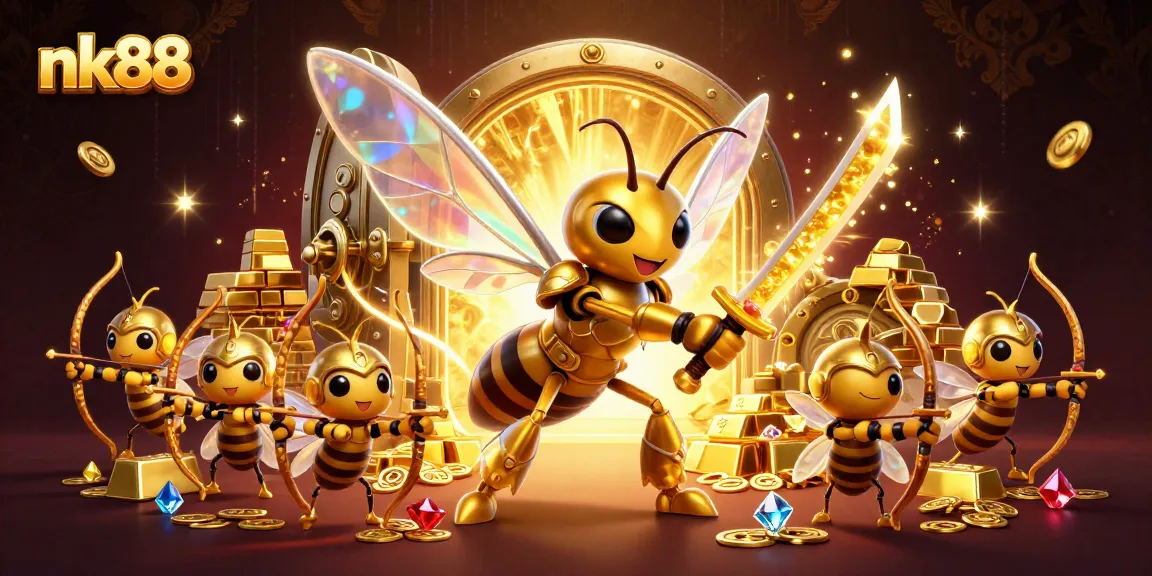 Experience thrilling excitement at nk88 with a vibrant 3D casino world filled with treasure.