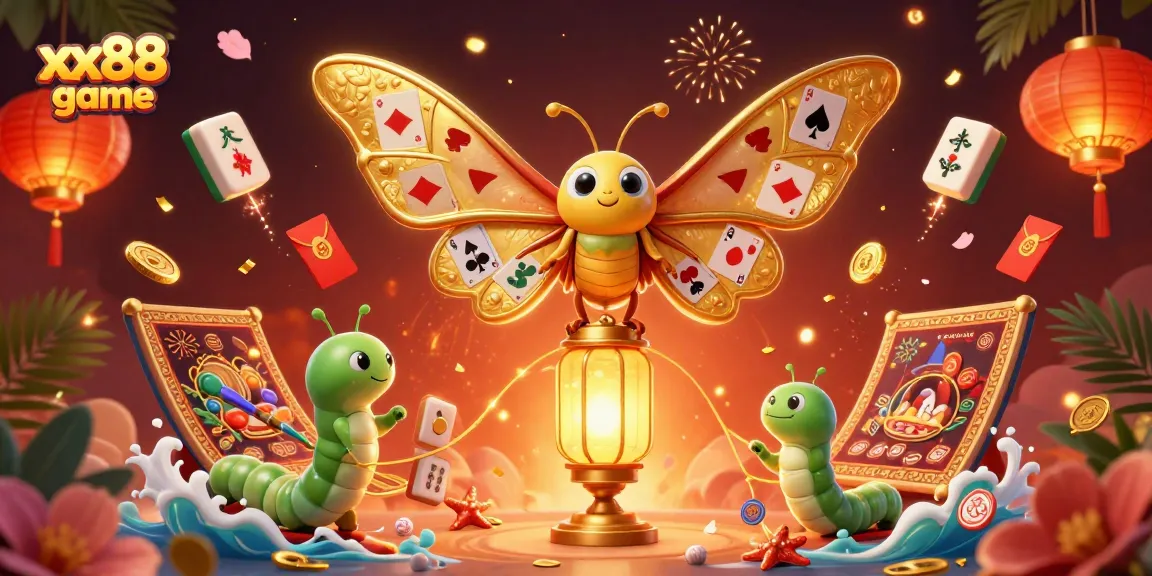 Experience the thrill of xx88 game with vibrant casino elements and colorful characters.