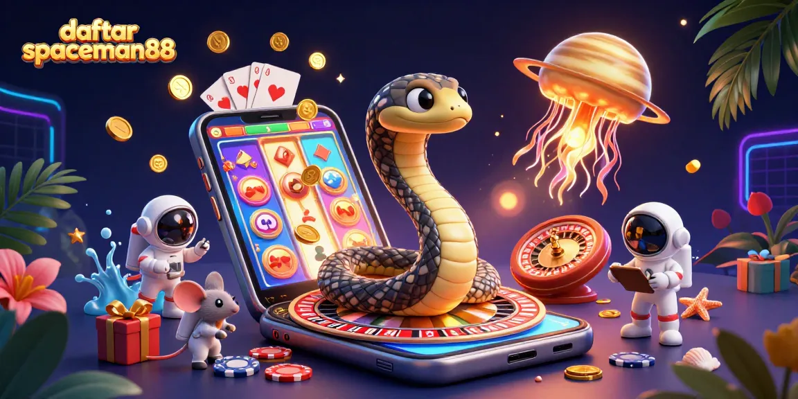 Engage in thrilling bets on daftar spaceman88 with fun cosmic characters and vibrant games.