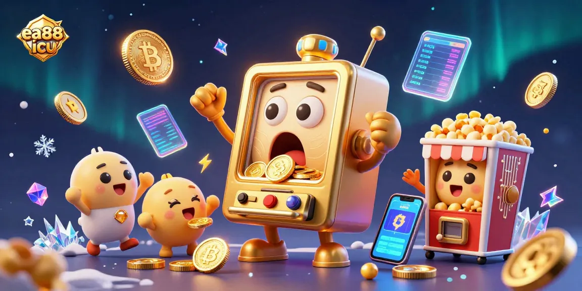 Enjoy thrilling jackpots with the engaging ea88 icu slot machine experience, featuring shiny golden coins and exciting gameplay.