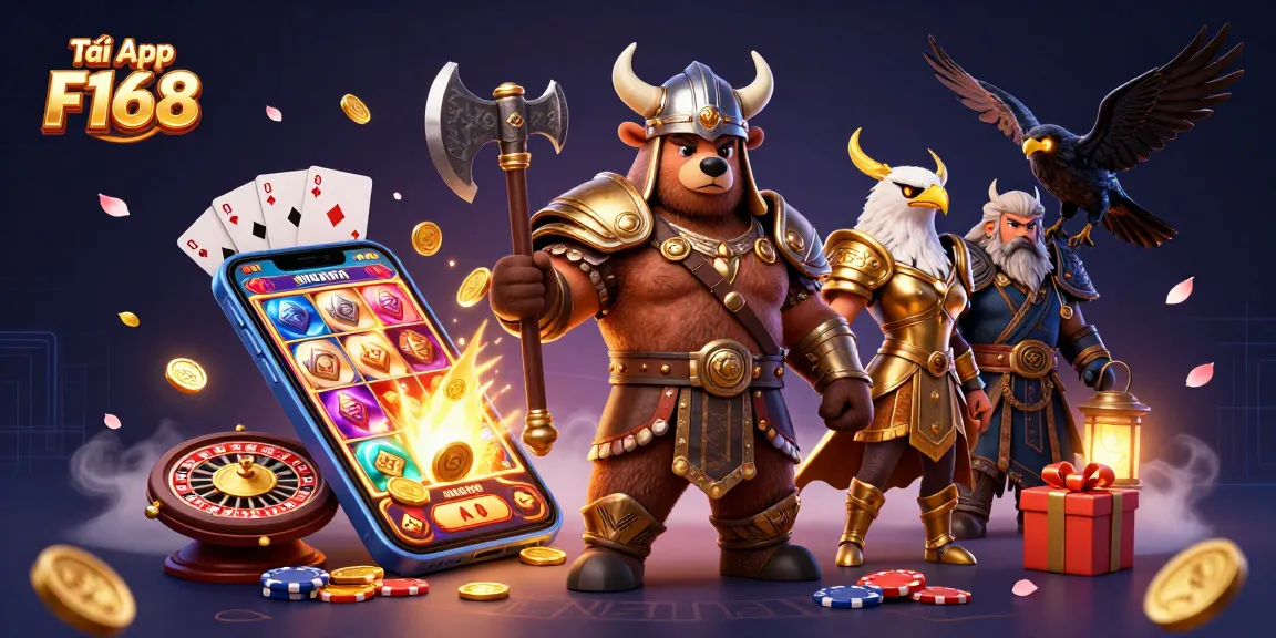 Tải App F168 to explore a vibrant online casino world with engaging slot games and more.