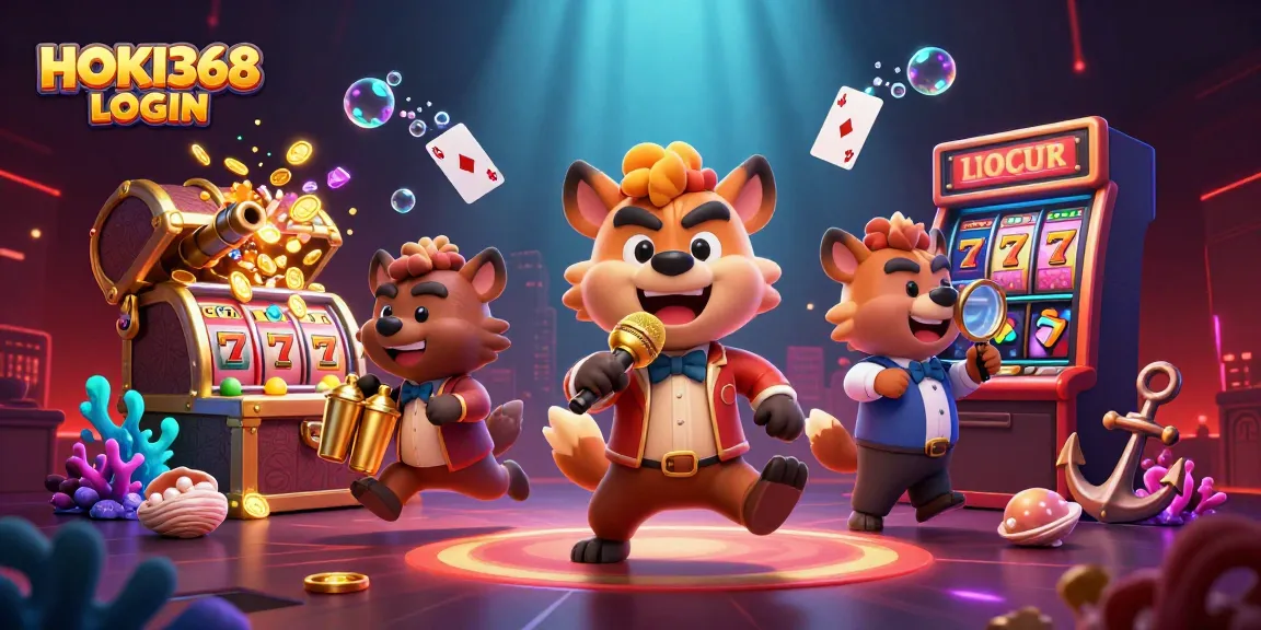 Win big with HOKI368 LOGIN playing fun slot games and enjoying a vibrant casino atmosphere.