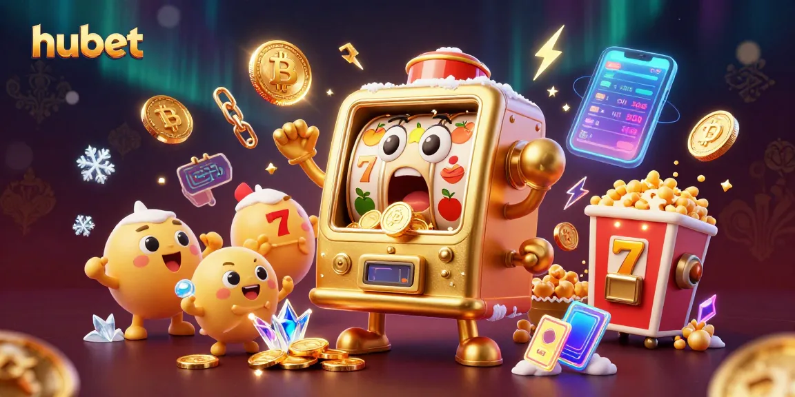 Experience the excitement of hubet with a thrilling jackpot scene featuring vibrant slot machines.