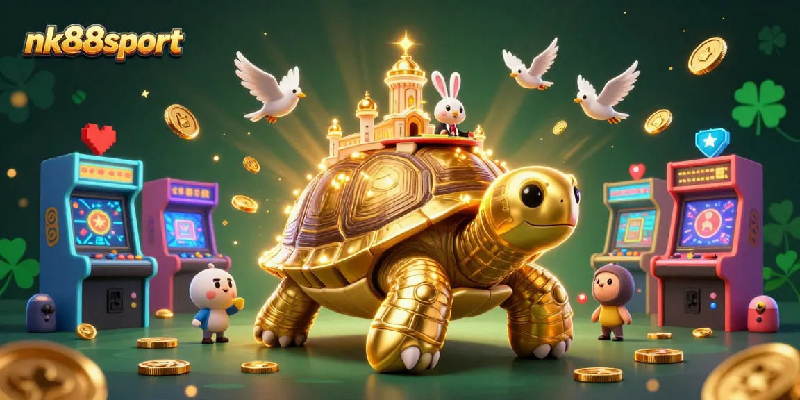 Win big with nk88sport at the 3D casino featuring dynamic characters and colorful game elements.